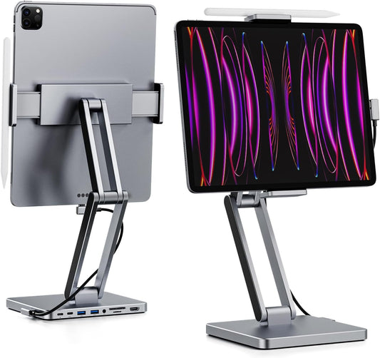 MagHub 8-in-1 Docking Station for iPad Pro and Android Tablets