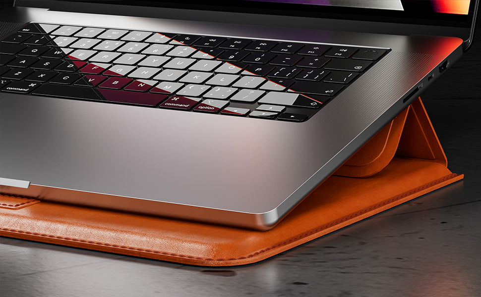 MacBook Sleeve and Invisible Stand for MacBook Pro & MacBook Air