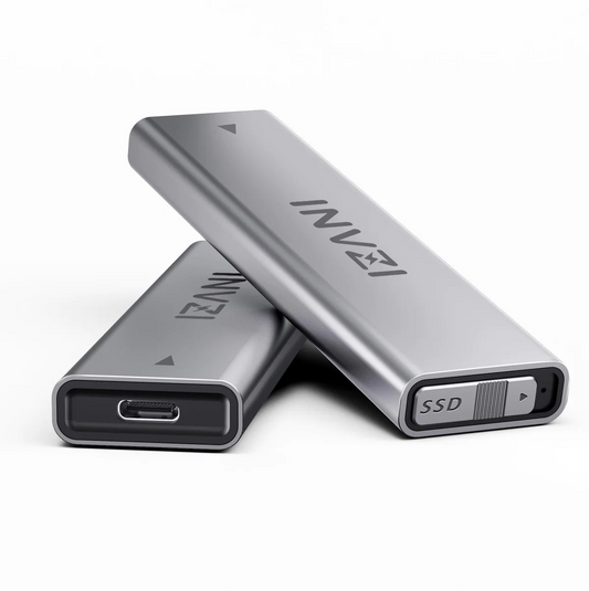 INVZI SSD Enclosure NVMe and SATA 10Gbps